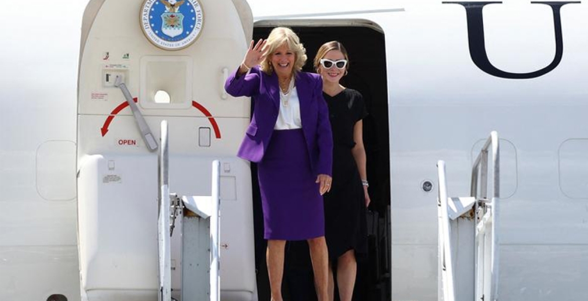 US First Lady Jill Biden Arrives in Kenya for a Three-Day Visit
