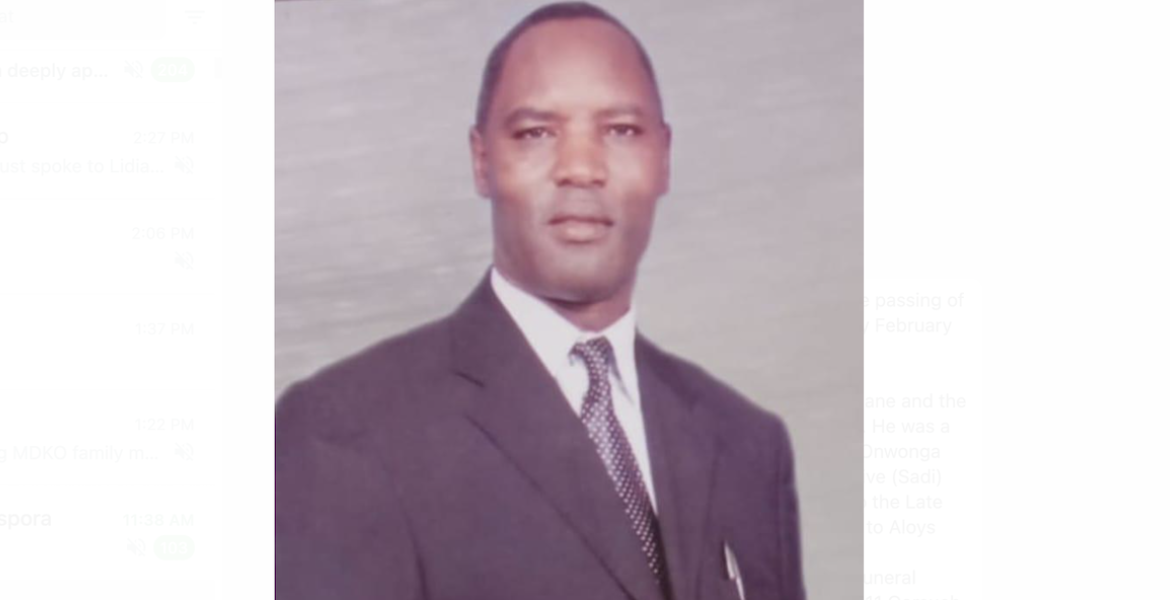 Death Announcement: Christopher Onwonga Onsarigo of Timonium, Maryland