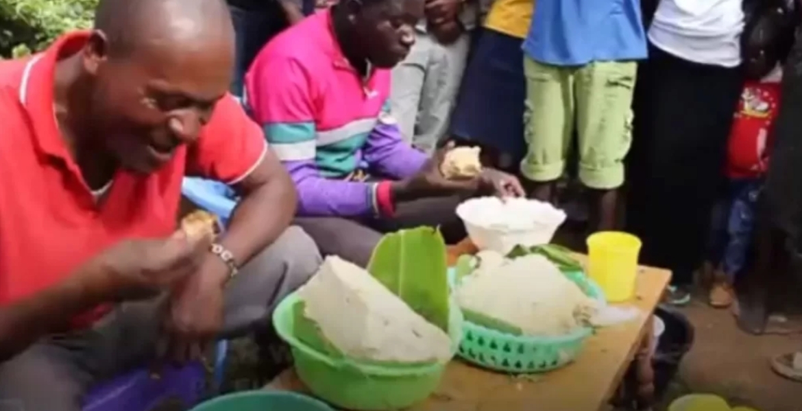 Bungoma Man Wins Ugali Eating Competition After Finishing Two Kilograms in 35 Minutes