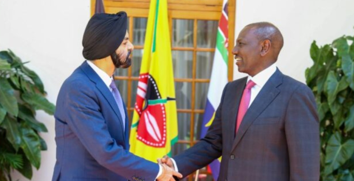 Kenya Endorses US Candidate Ajay Banga for the World Bank Presidency