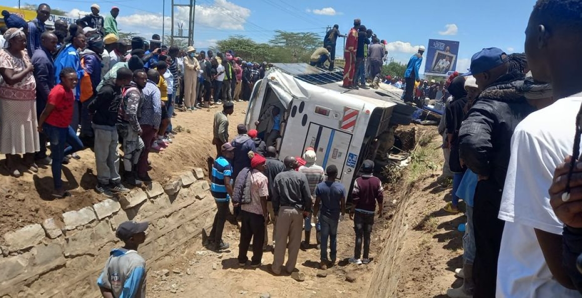 At Least 14 Killed After Pwani University Bus Collides with a Matatu in Naivasha