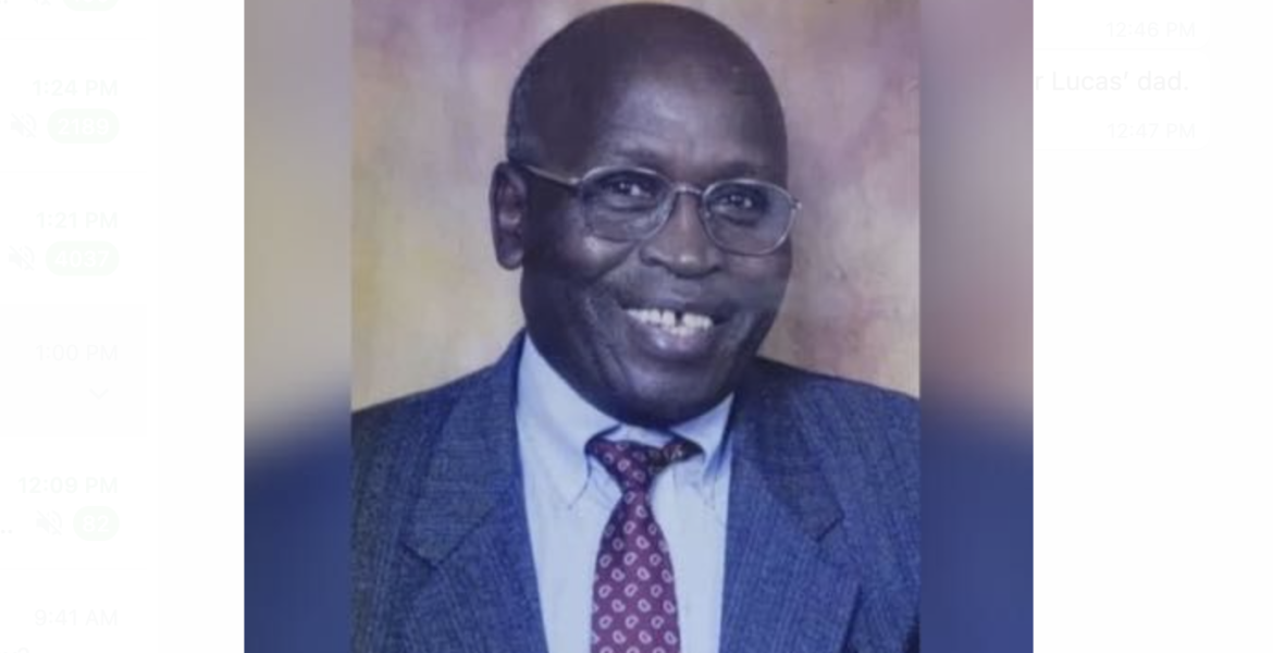 Death Announcement: George Kimani Ruiyi