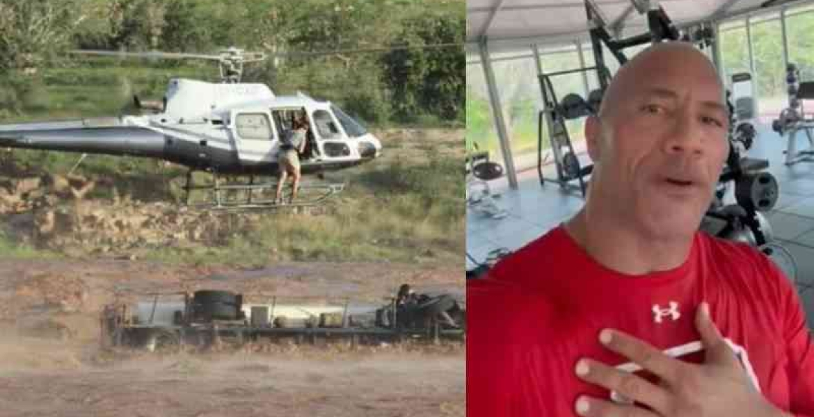 I Appreciate You, 'The Rock' Applauds Kenyan Pilots for Saving Truck Driver
