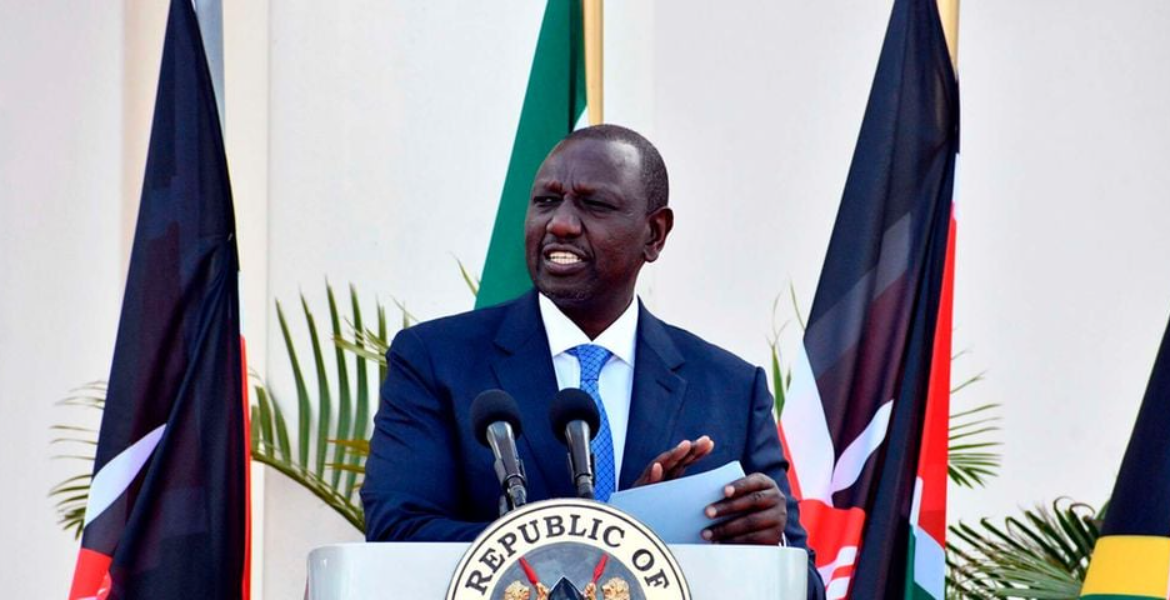 President Ruto: Sudan Generals Should Stop the Nonsense