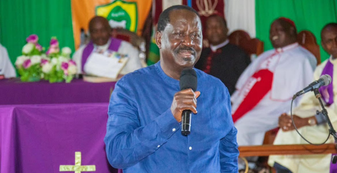 Raila Says Finance Bill 2023, is a Punishment to Middle-Class Kenyans
