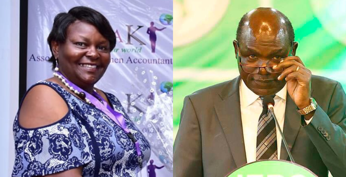 Ruto Continues to Reward Loyalists as he Names Wafula Chebukati's Wife CRA Chair