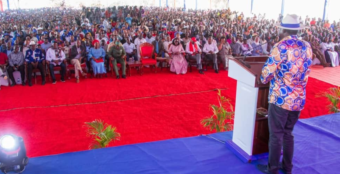 Raila Thirsty for Power - PLO, Ahmednasir Say