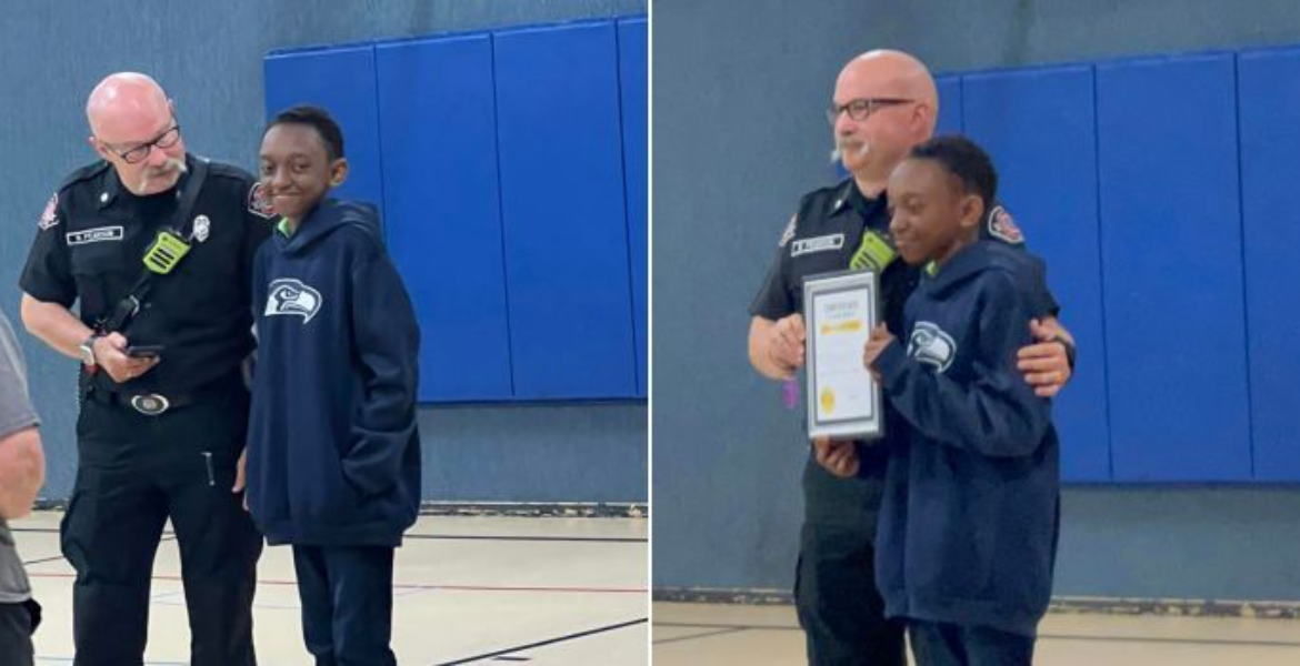 Authorities in Everett, Washington Honor Kenyan-American Boy For Saving Granny From Death