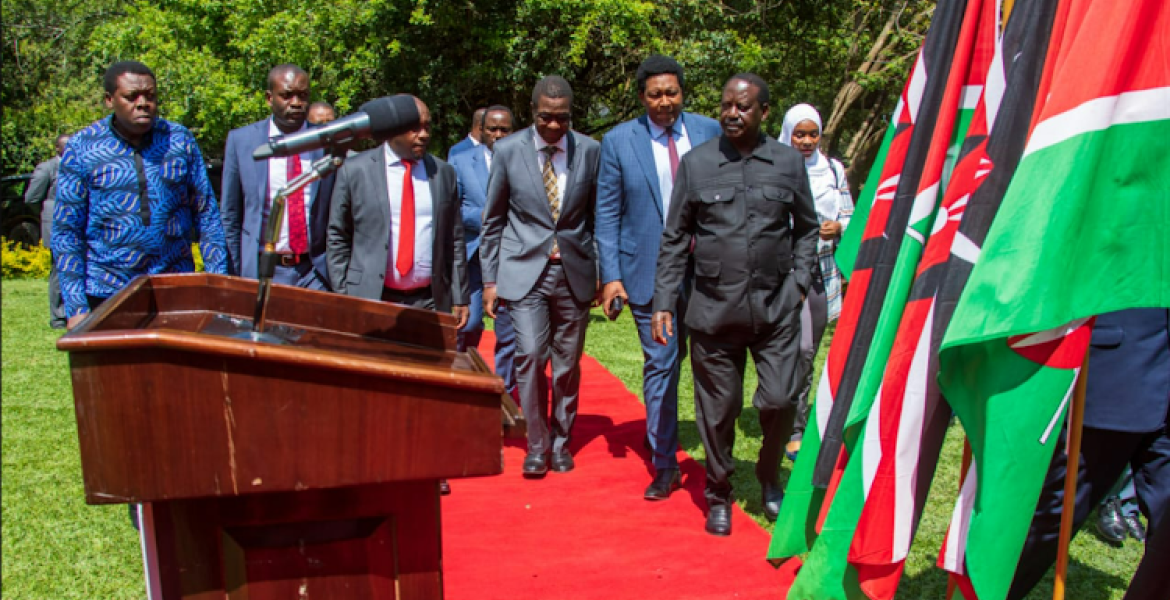 I'm Not Interested in Power-Sharing with Kenya Kwanza, Raila Says