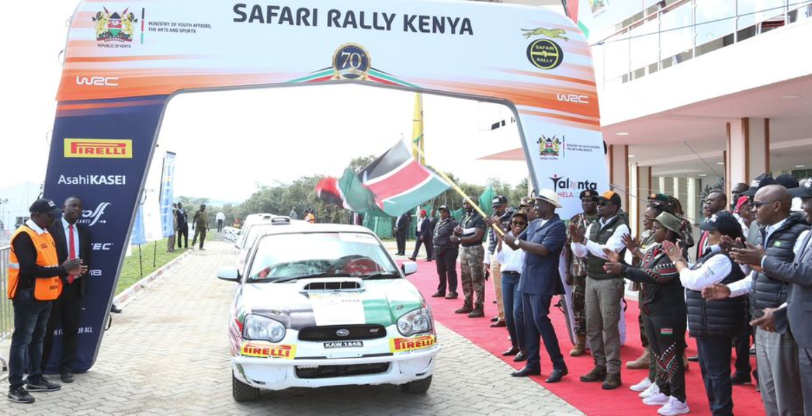 Ruto's Presidential Escort Team Injured as Car Overturns in Naivasha