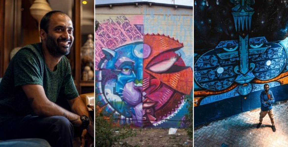 Kenyan Artist Takes His Enchanting Murals Across the World