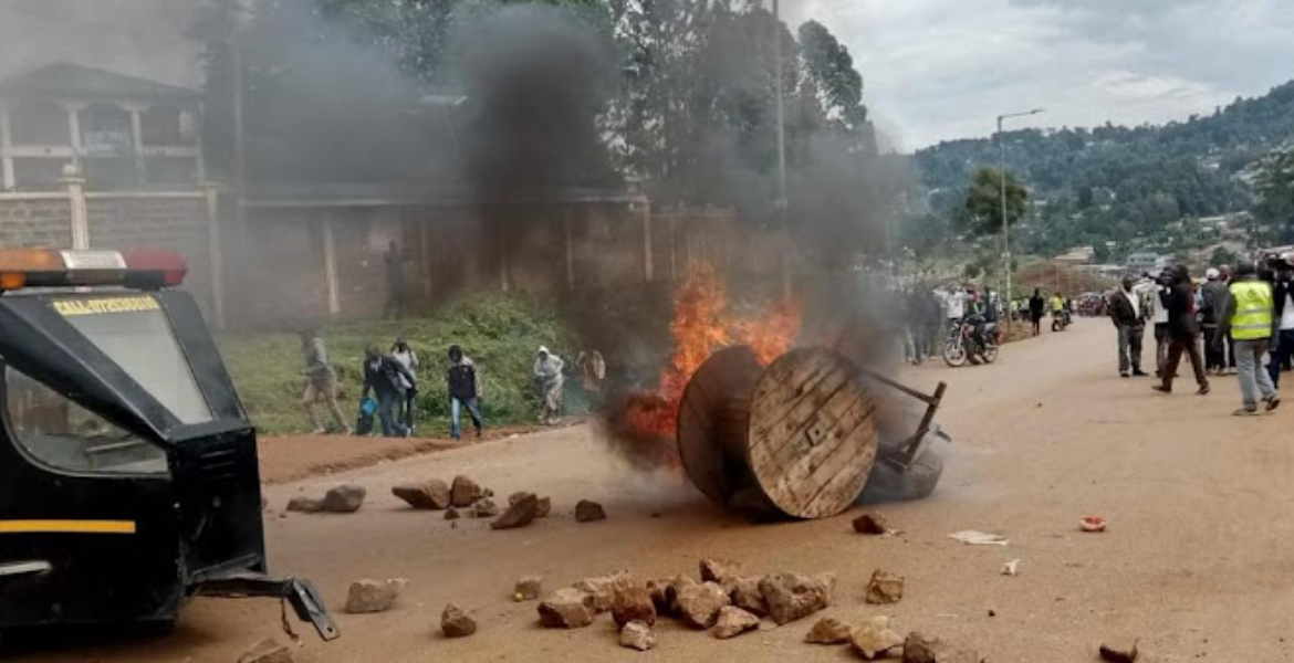 Youths Brave Chilly Weather to Honor Raila's Saba Saba Call