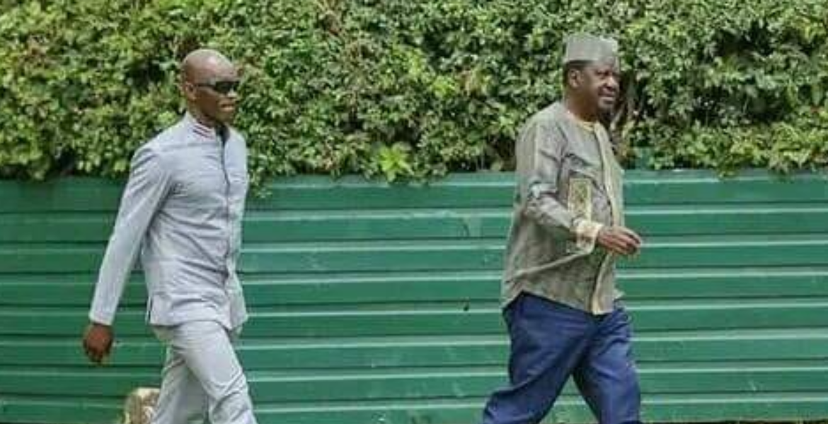 Raila's Bodyguard Abducted by Plaincloth Cops, Says Etale