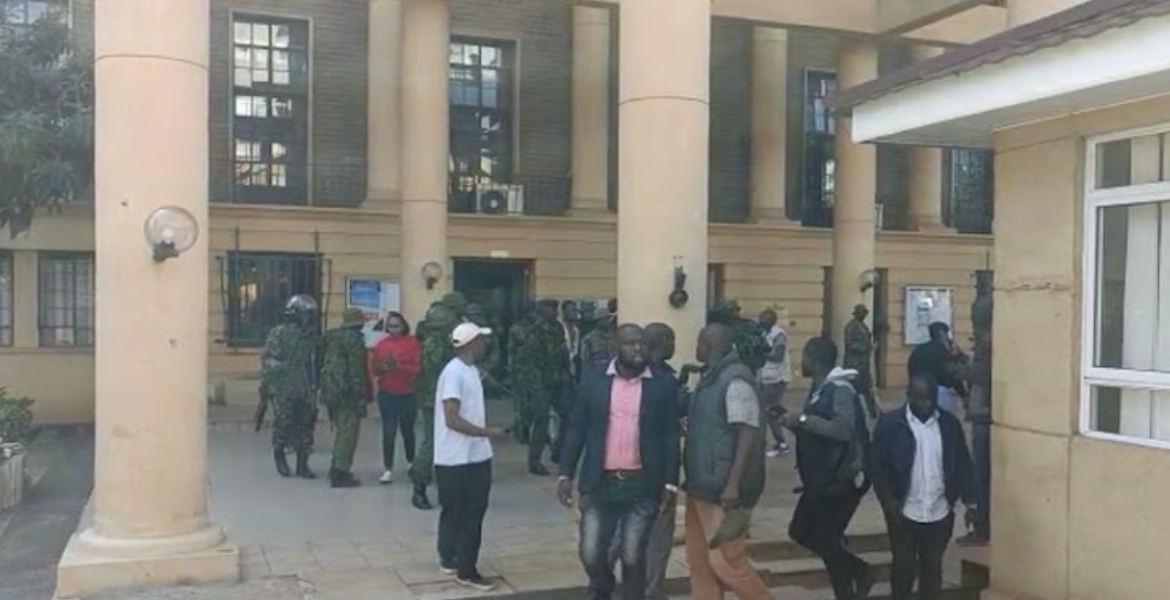 Police Rough up Journalists Covering Babu Owino's Bail Ruling