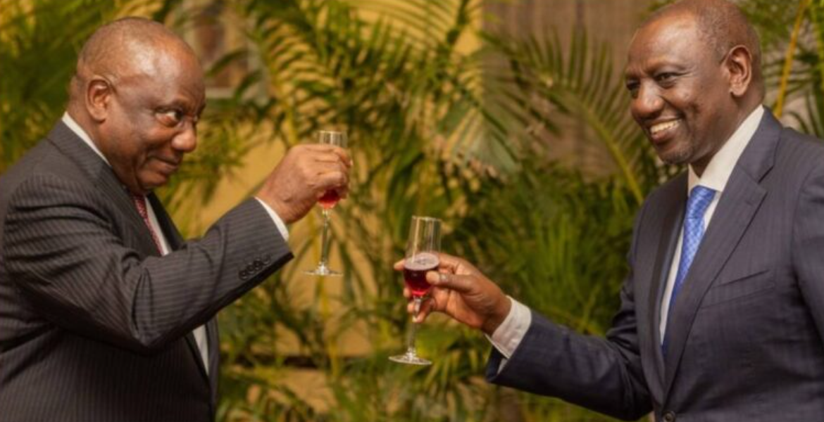 Ruto Declines Ramaphosa's Mediation Offer, Odinga Says