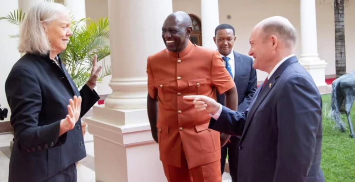 Ruto Defends US Envoy Meg Whitman Over Raila's Onslaught