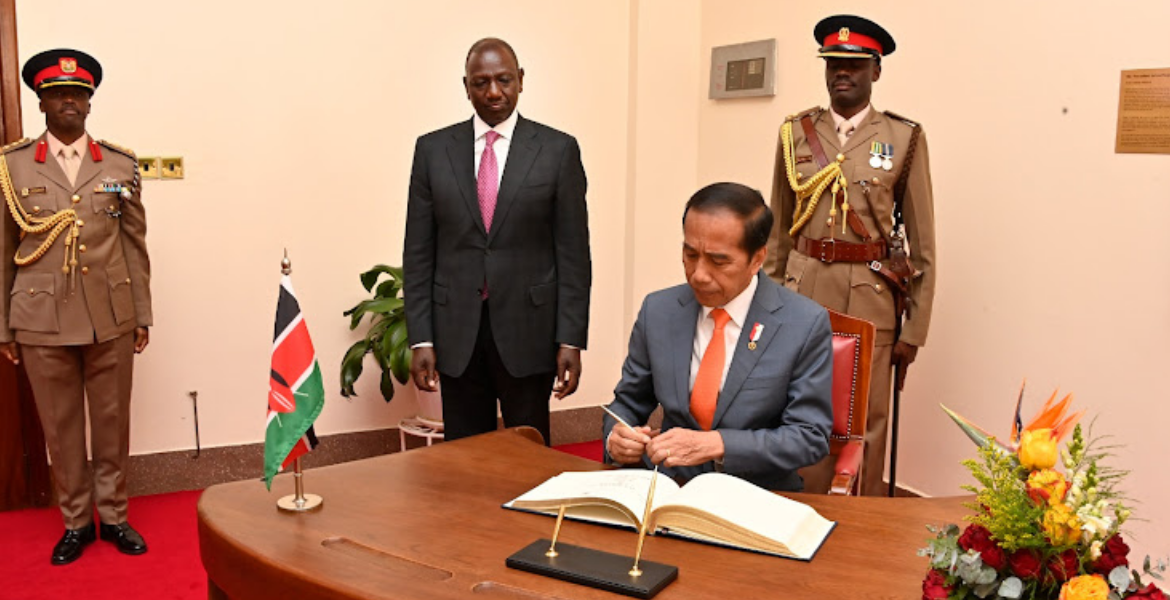 Ruto Announces Visa-Free Entry of Indonesia Citizens to Kenya