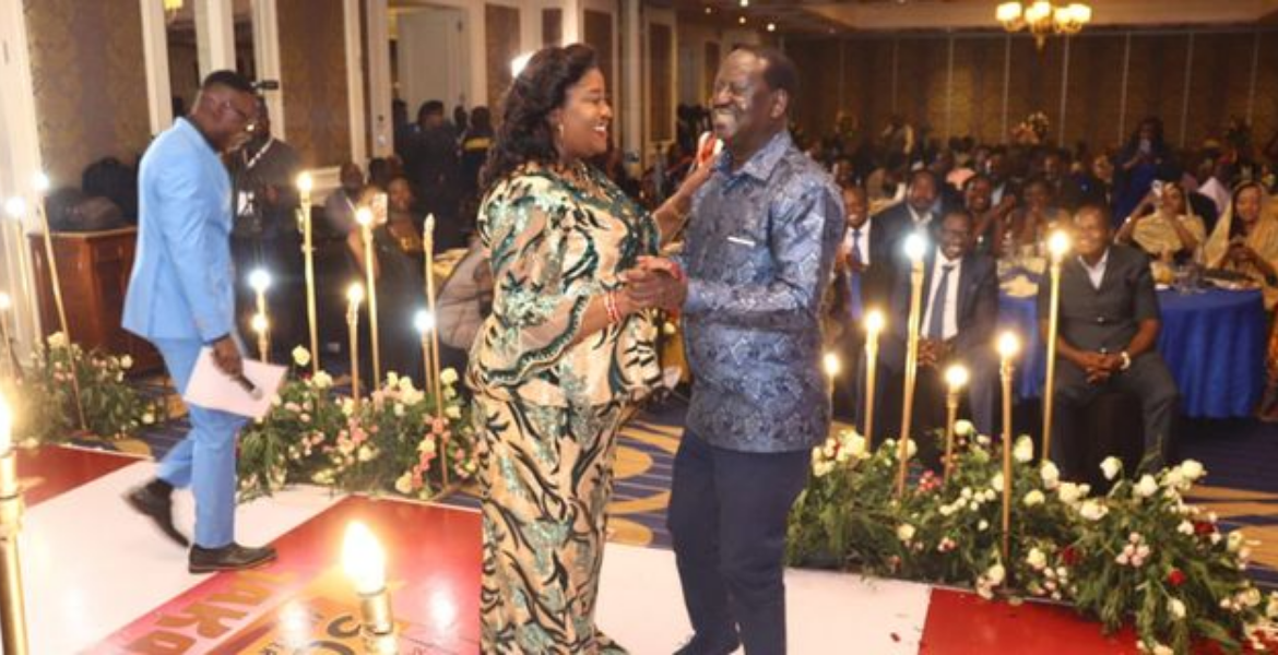 Raila Throws Ida Lavish Birthday and Anniversary Party
