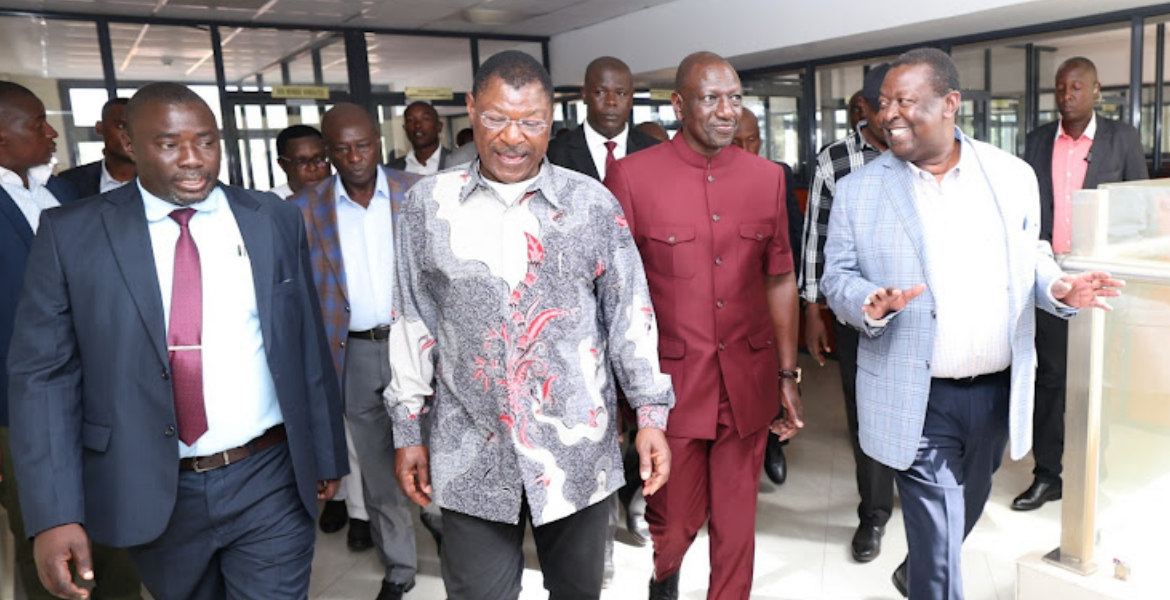Wetang'ula, Musalia Deny Claims of Supremacy Wars