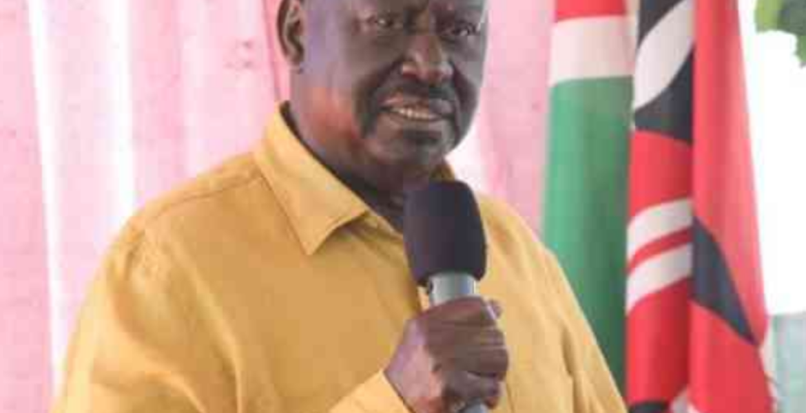 Watch This Space, Raila Tells Kenya Kwanza