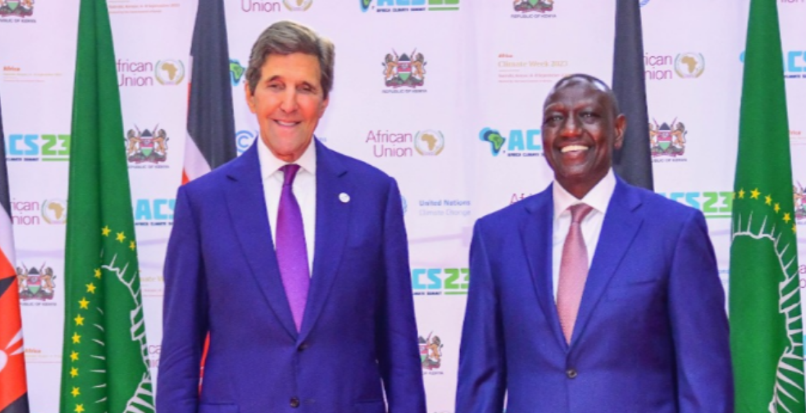 Your Leadership Can Be Felt, Former US Secretary of State John Kerry Lauds Ruto