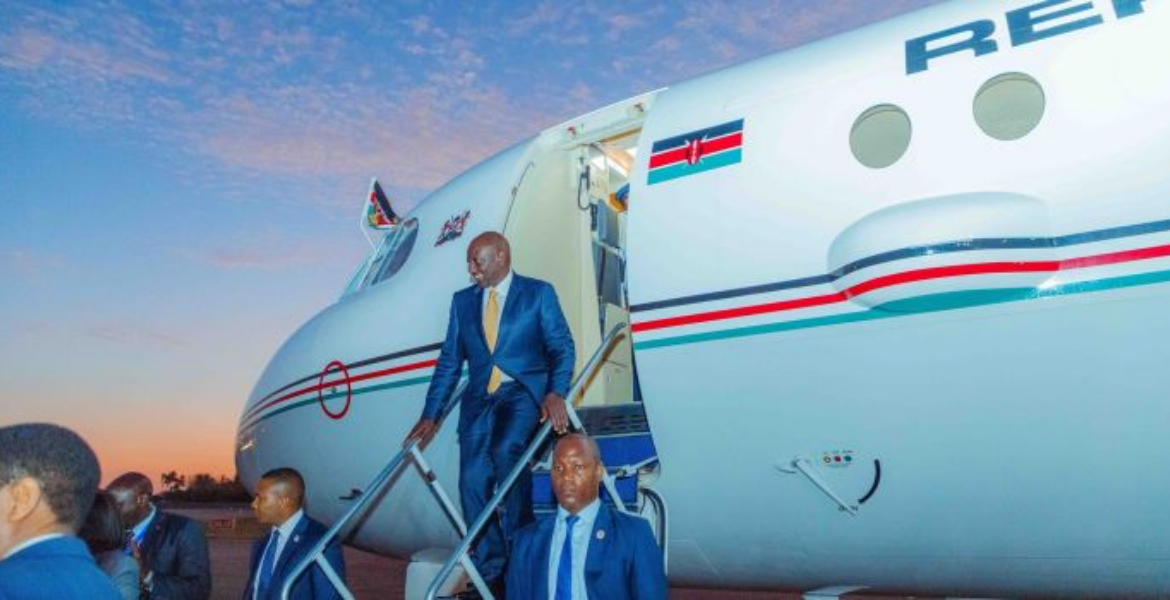 Ruto Jets Out to Tanzania for Food Security Summit