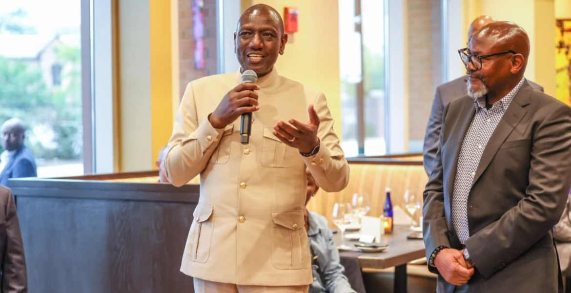Kenyan Running Successful Restaurant Chain in the US Impresses Ruto