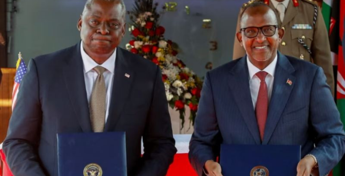 US, Kenya Sign Defense Agreement Ahead of Haiti Security Mission