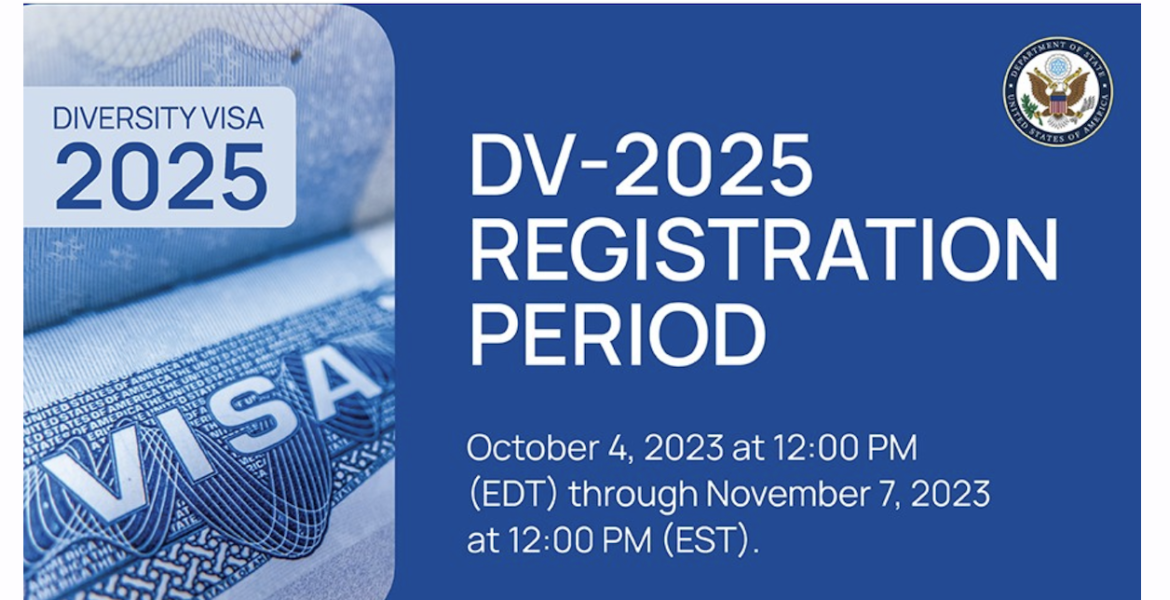Registration for DV-2025 (US Green Card Lottery) Now Open