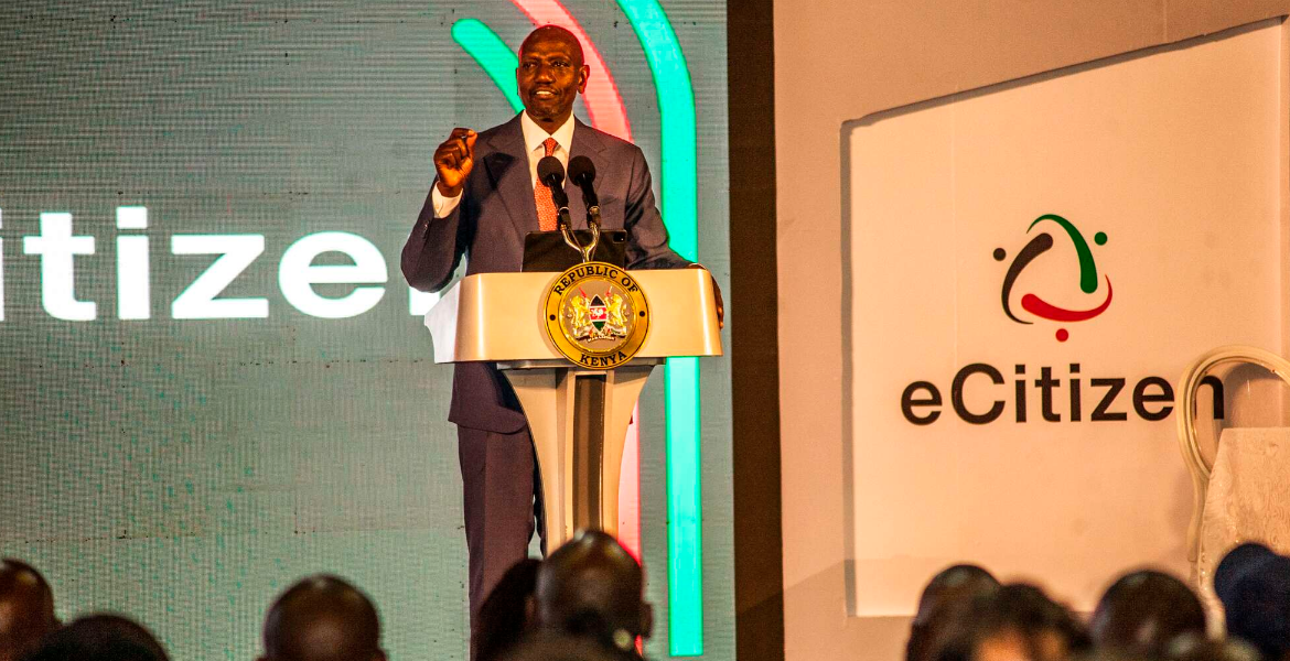 President William Ruto Monthly e-Citizen Revenue Crosses Sh2bn Mark Under Single Paybill