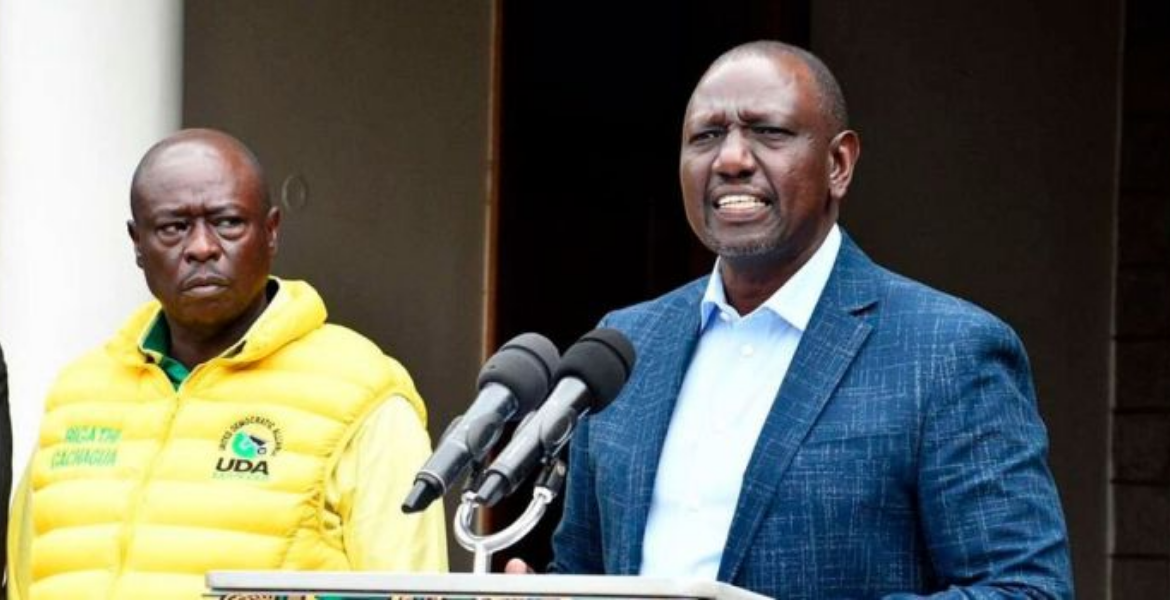 Ruto Corrects Gachagua, Says All Kenyans Deserve Equal Share of National Cake
