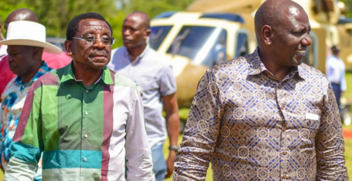 President Ruto Extends Olive Branch to Raila During Nyanza Tour