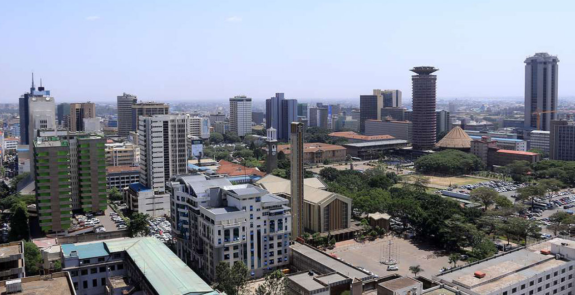 An aerial view of Kenya's capital city, Nairobi KICC Emerges as Best Business Events Venue in Africa