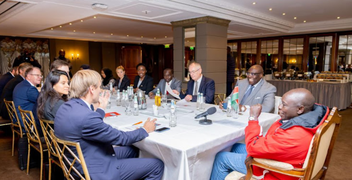 Gachagua Holds Talks With Youthful Investors in Germany
