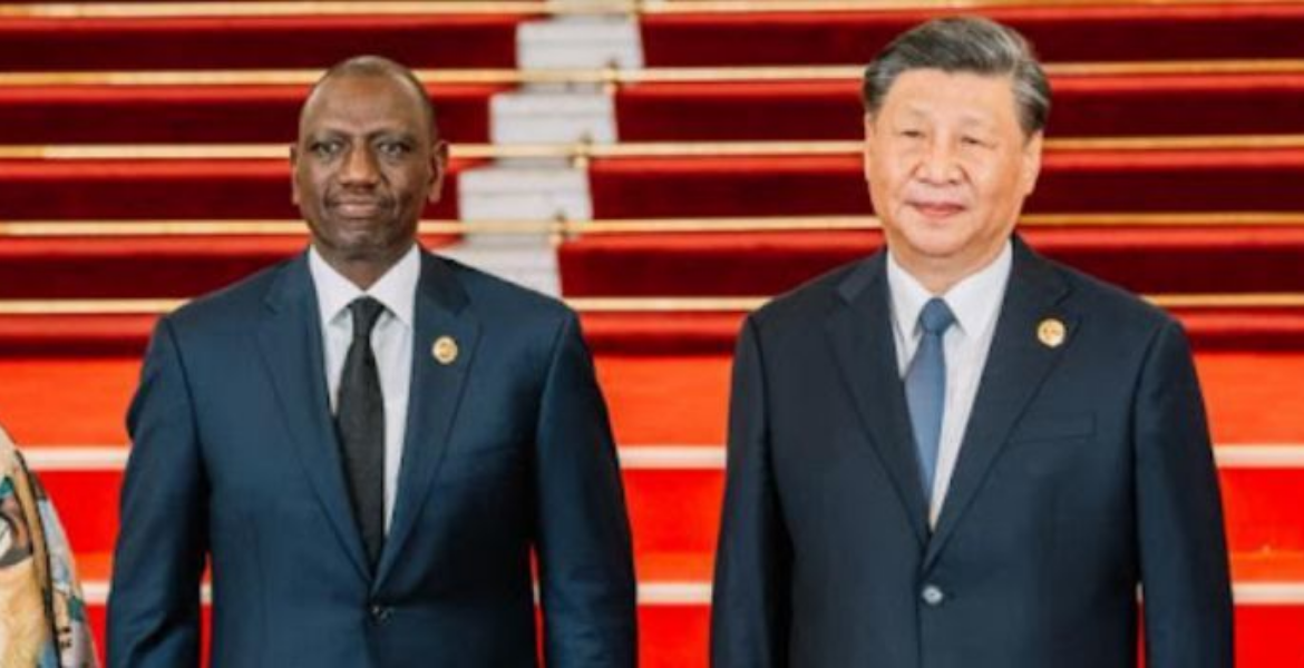 President William Ruto and President Xi Jinping of China at a State Banquet held in Beijing, China IMF Sounds Alarm on Kenya's Economy Amidst Concerns Over China's Downturn