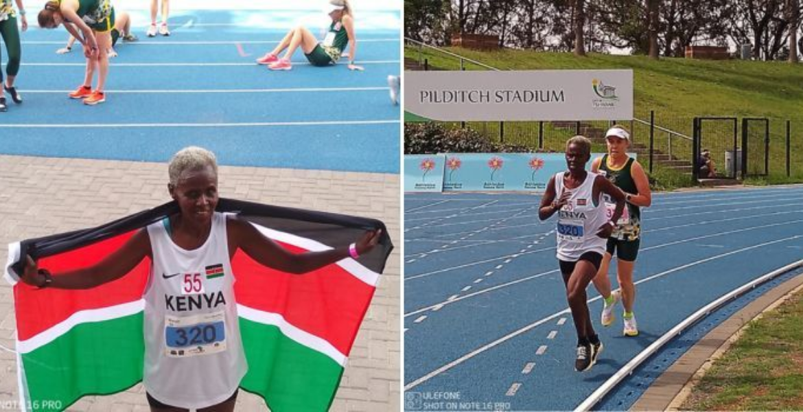 Age-Defying Victory: Priscilla Biwott, 58, Secures Gold in 5,000M at Africa Masters Athletics Championships