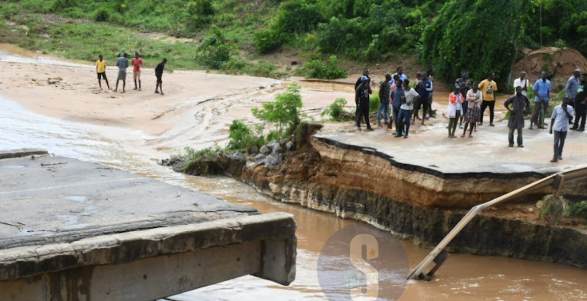 Mbogolo Bridge Collapse Causes Section of Mombasa-Malindi Highway to Submerge