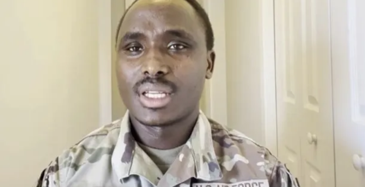 Benard Kiprono: From Selling Mitumba to Winning a Green Card, to Joining the US Air Force
