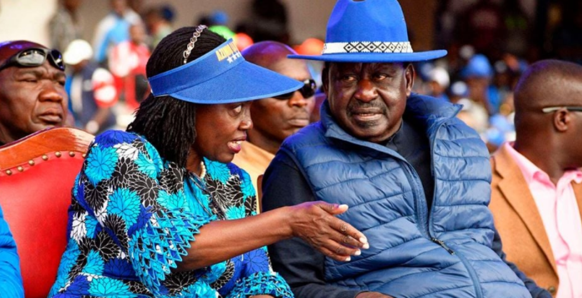Odinga, Karua Disagree on the Resumption of Protests