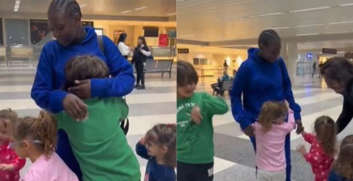 Kenyan Lady Emotional Farewell in Lebanon Captivates Hearts
