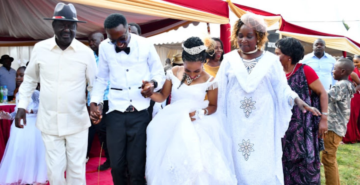 Details About Raila Odinga's 'Son' Gideon Gachuki