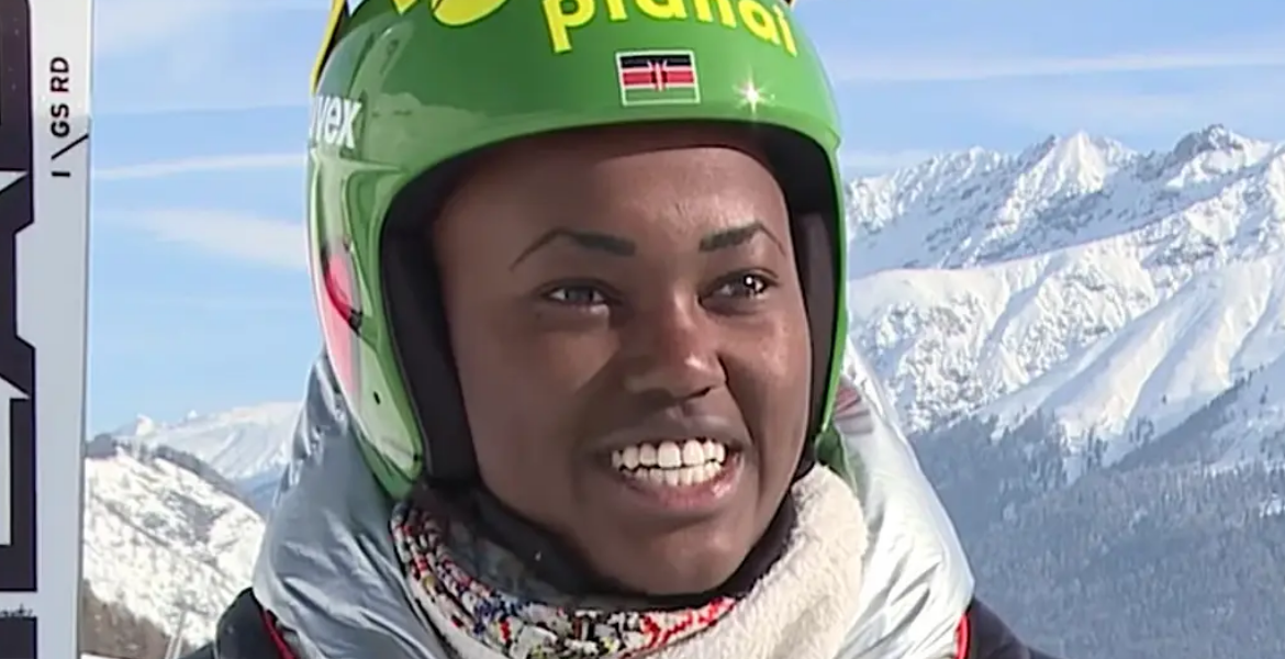Kenyan Skier Sabrina Simader Eyes Glory in Ski World Cup and Olympics, Seeks Support