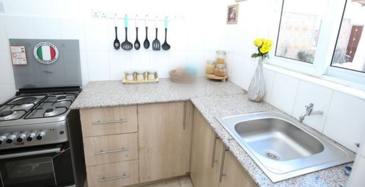 The Kitchen of a Housing Unit in the Bondeni Affordable Housing Project in Nakuru County Government Invites Kenyans to Own Homes with Ksh16,000 Monthly Rent in Nakuru