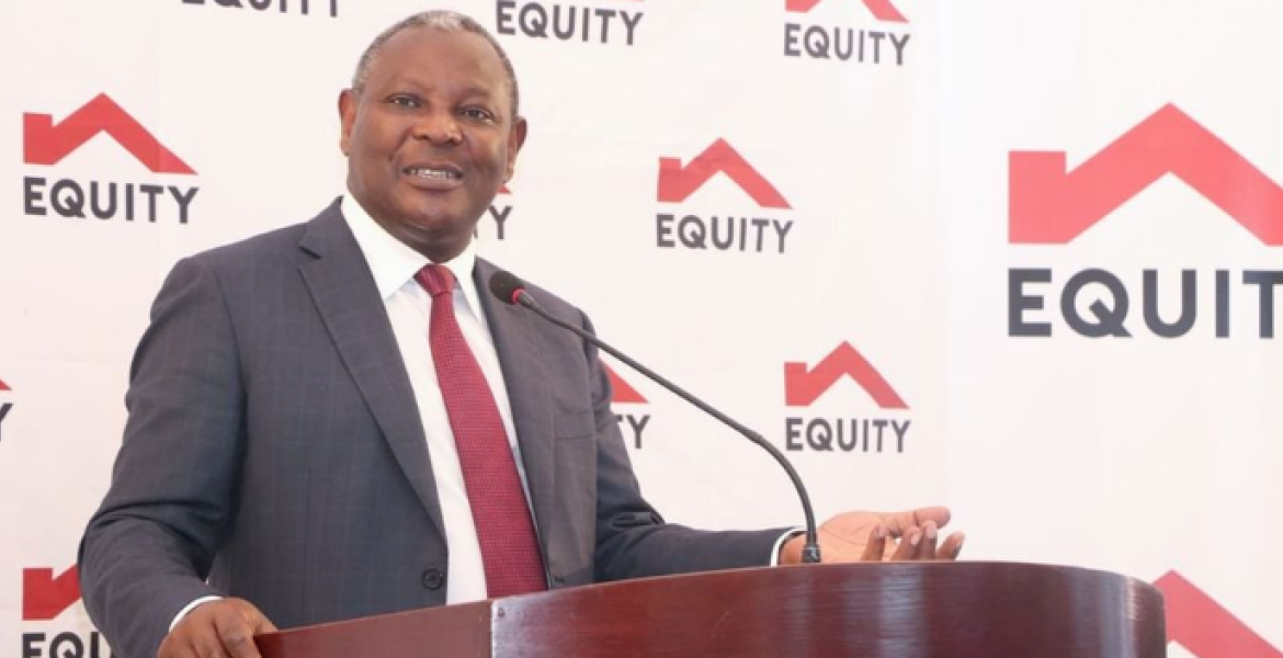 Equity Group Holdings Group Managing Director and CEO James Mwangi Equity Launches its Version of Fuliza