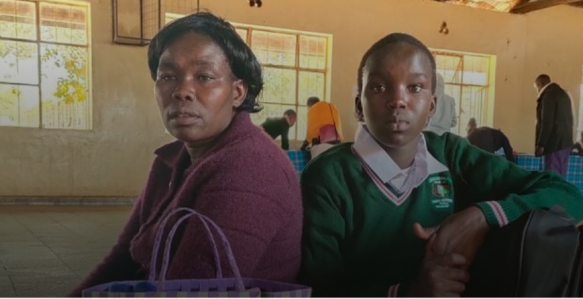 Samburu Girl Reports to Form One with Just a Bag and Pencil