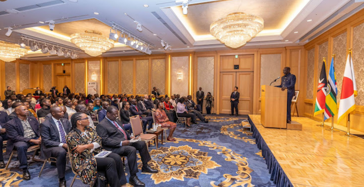 Ruto Engages Kenyan Diaspora Community in Tokyo, Japan