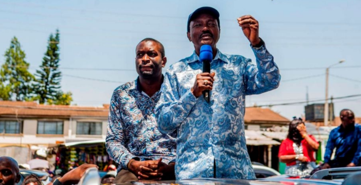 Kalonzo Touts Sifuna for Future Foreign Affairs Position