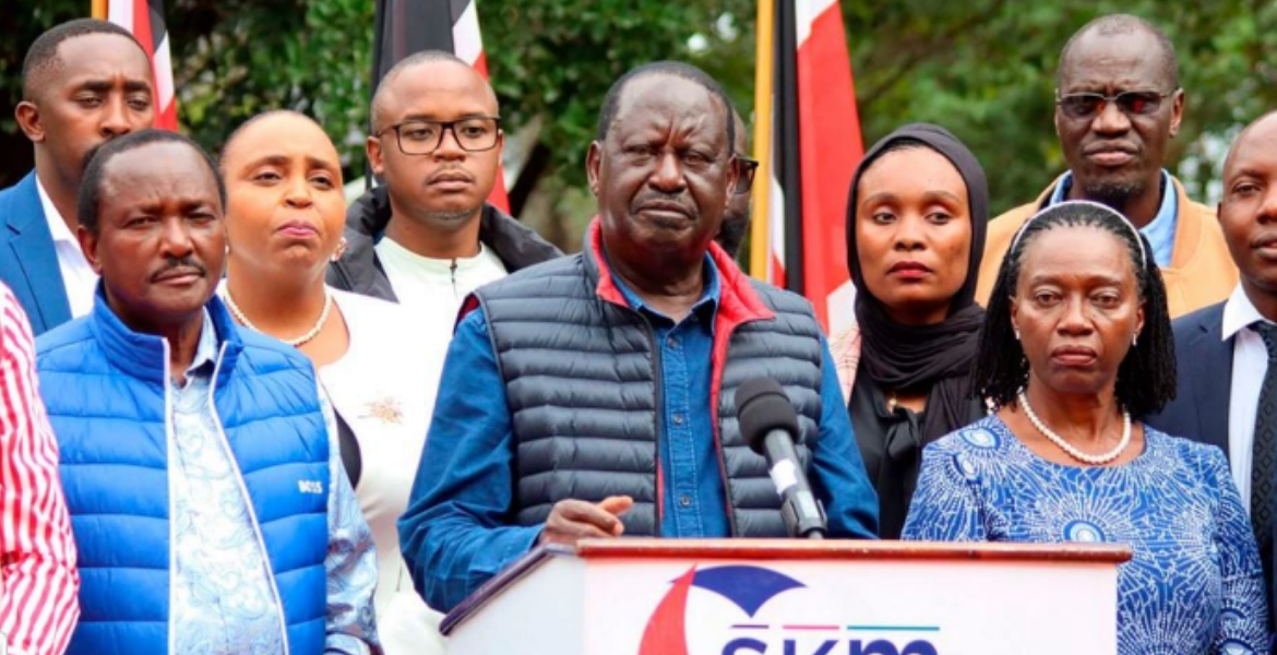 Odinga's Potential Departure Sparks Power Struggle in Azimio Coalition