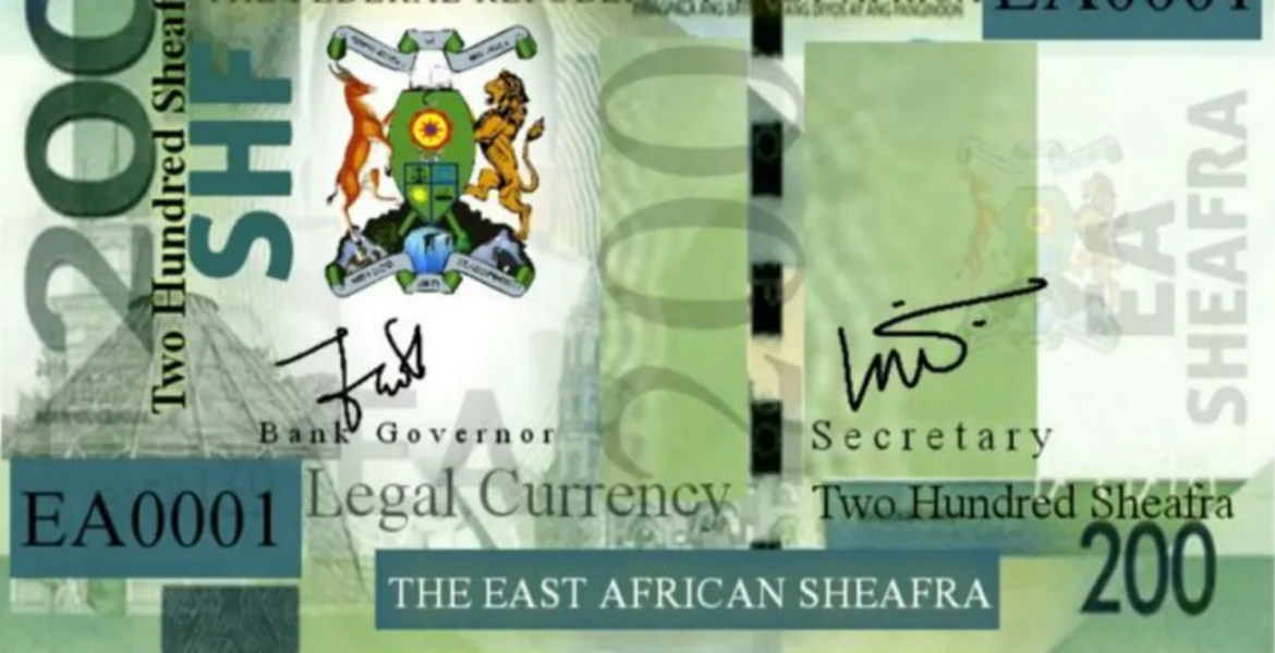 The Sheafra currency  (SHF200) Kenyans React to the Launch of the East African Sheafra Currency