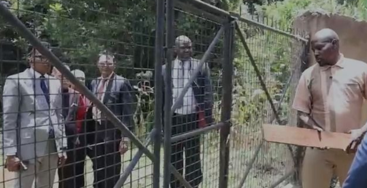 Cabinet Secretary Wahome Briefly Locked in Loresho Land Standoff, Two Arrested